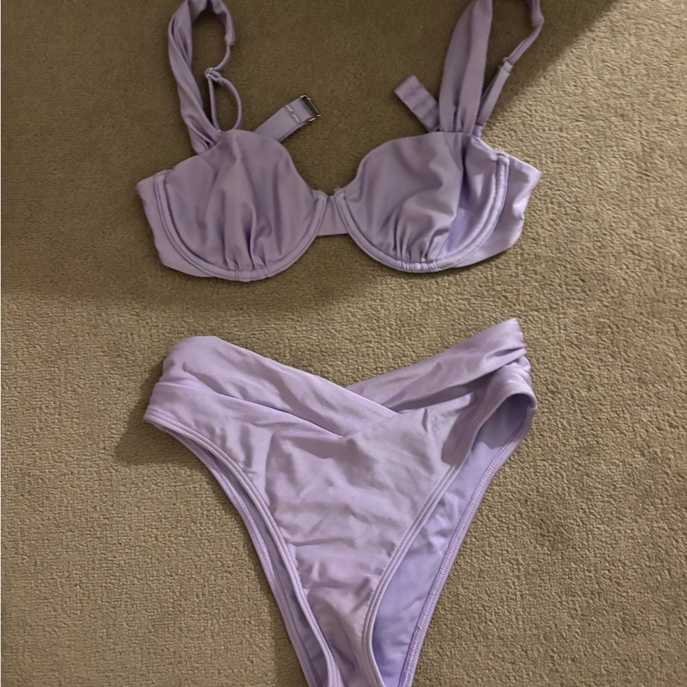 Abercrombie & Fitch Light Purple Bikini